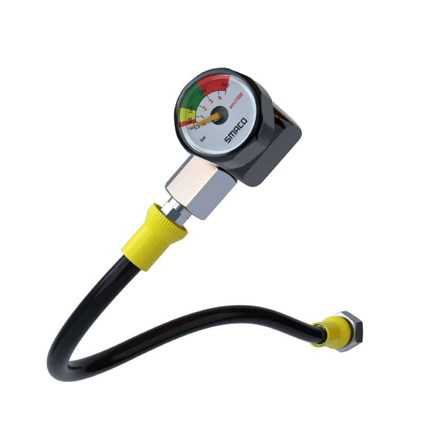 SMACO Mini Scuba Tank Pony Botella Medidor de presión de aire 1pcs