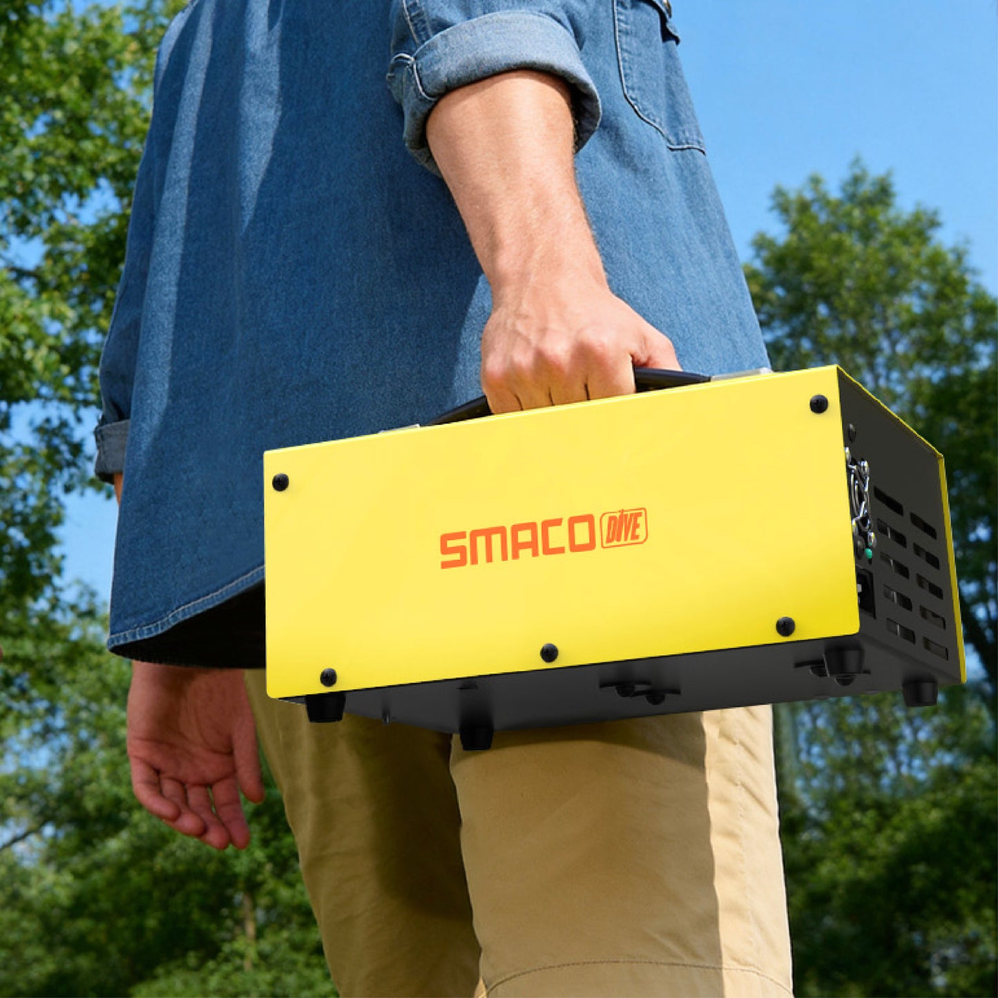 Shoebox-1A Portable High-Pressure Air Compressor