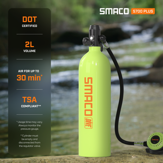 S700Plus 2.0L Mini Scuba Tank
