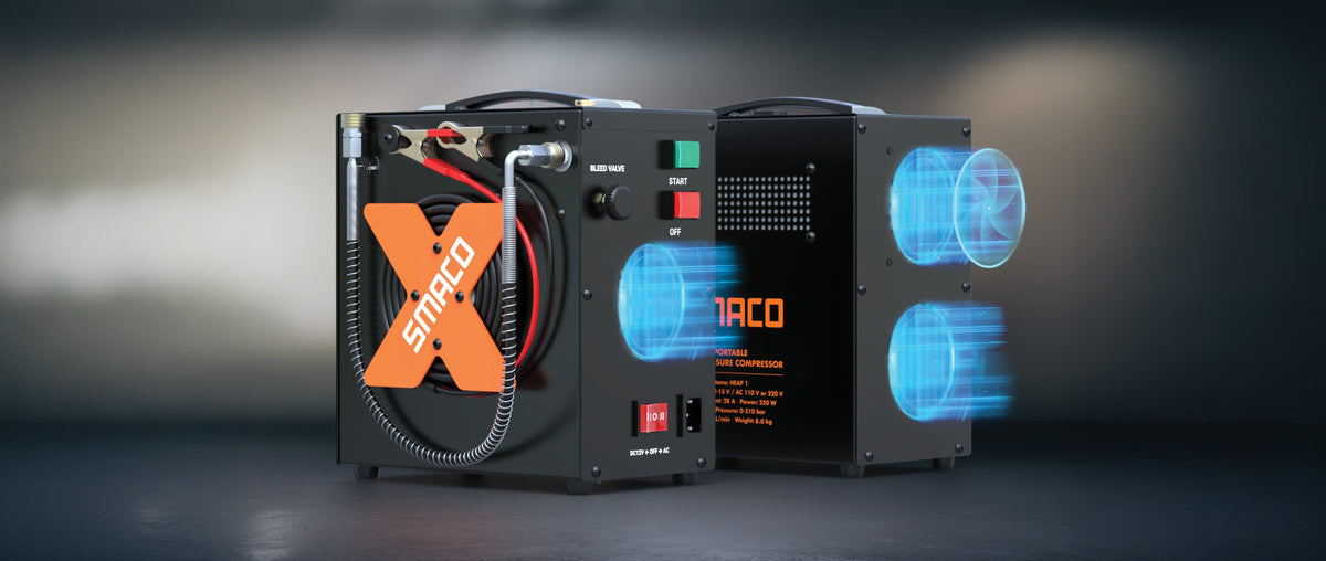 Discover the Upgraded SMACO HEAP-1 Portable Air Compressor: Refill Any