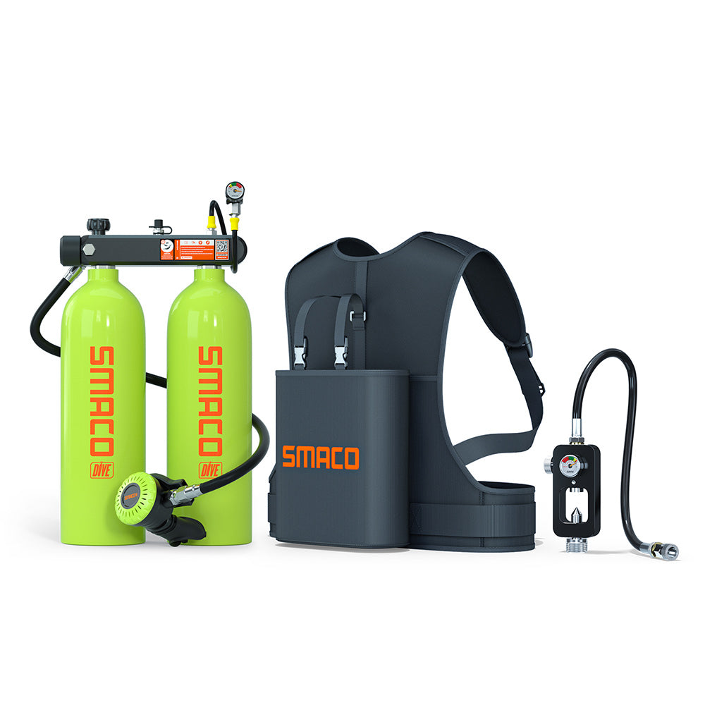 S700Max 2.0L Double Mini Scuba Tanks
