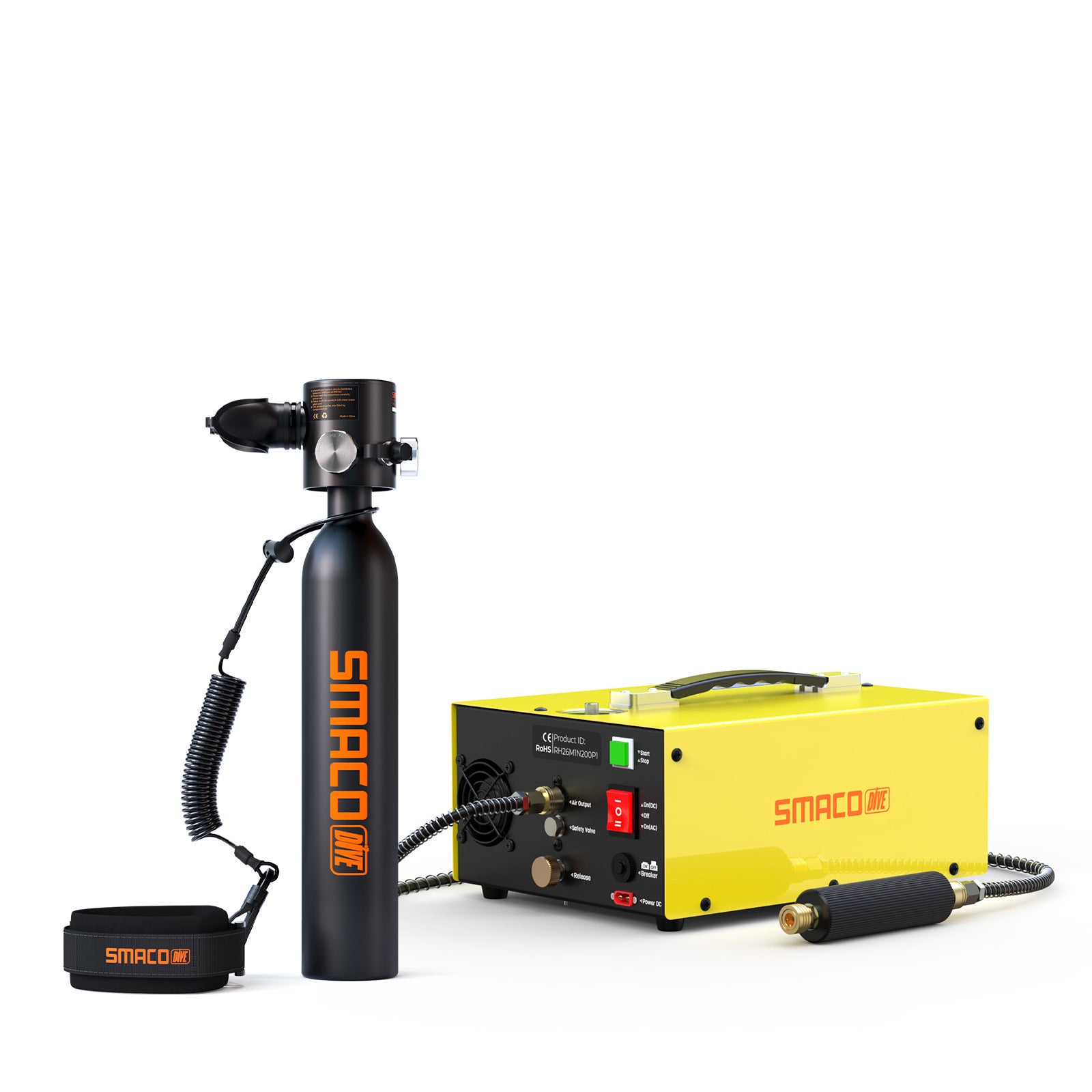 S300Plus 0.5L Mini Scuba Tank S300Plus 0.5L Mini Scuba Tank