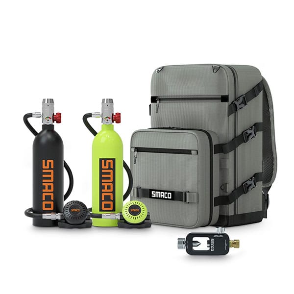 S400 1.0L Mini Scuba Tanks - 2 Tank Set