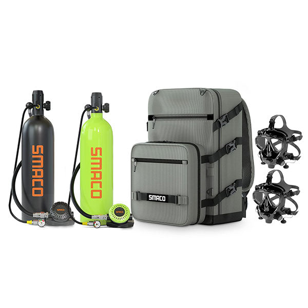 S700Plus 2.0L Mini Scuba Tanks (2 Tanks)