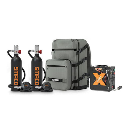 S400 1.0L Mini Scuba Tanks - 2 Tank Set