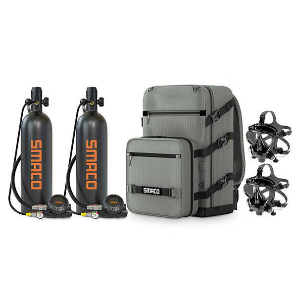 S700Plus 2.0L Mini Scuba Tanks (2 Tanks)