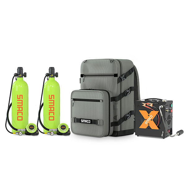S700Plus 2.0L Mini Scuba Tanks (2 Tanks)