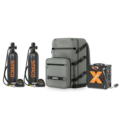 S700Plus 2.0L Mini Scuba Tanks (2 Tanks)