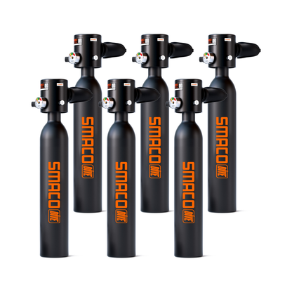 SALDI ESTIVI FLASH: SMACO S300 Mini bombola per immersioni subacquee da 0,5 litri