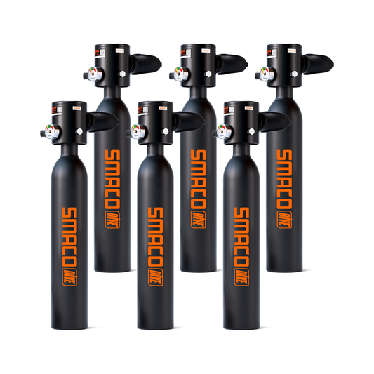 VENTE ÉCLAIR D'ÉTÉ—Mini bouteille de plongée sous-marine SMACO S300 0,5 L