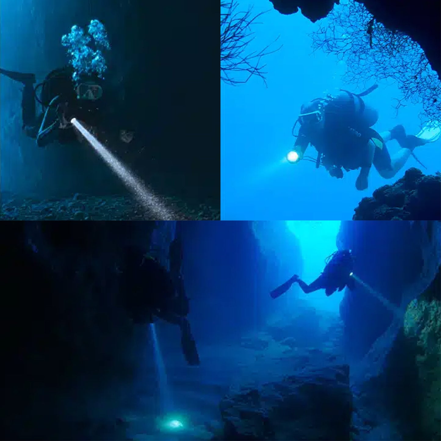 DF02 Explorer Underwater Flashlight