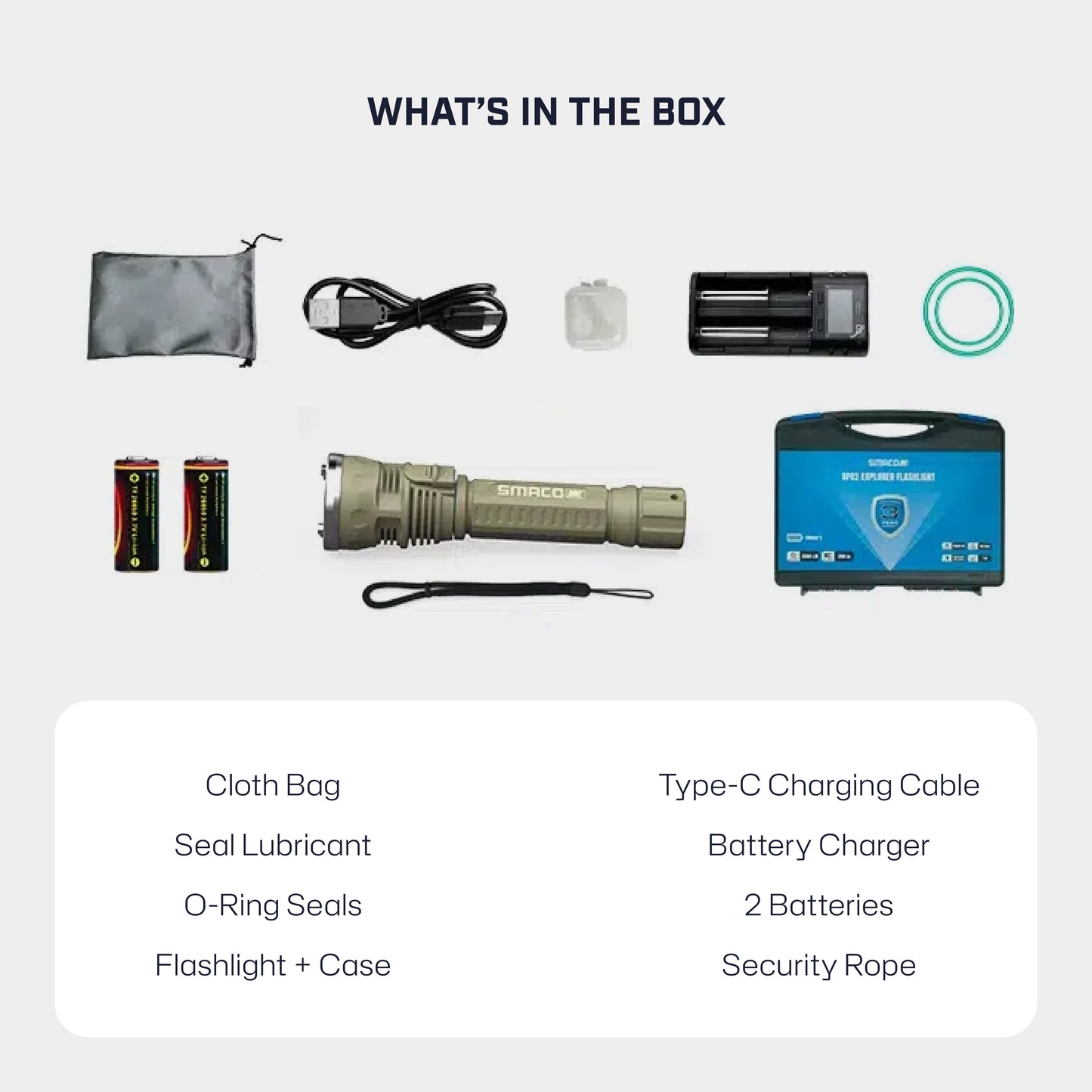 DF02 Explorer Underwater Flashlight