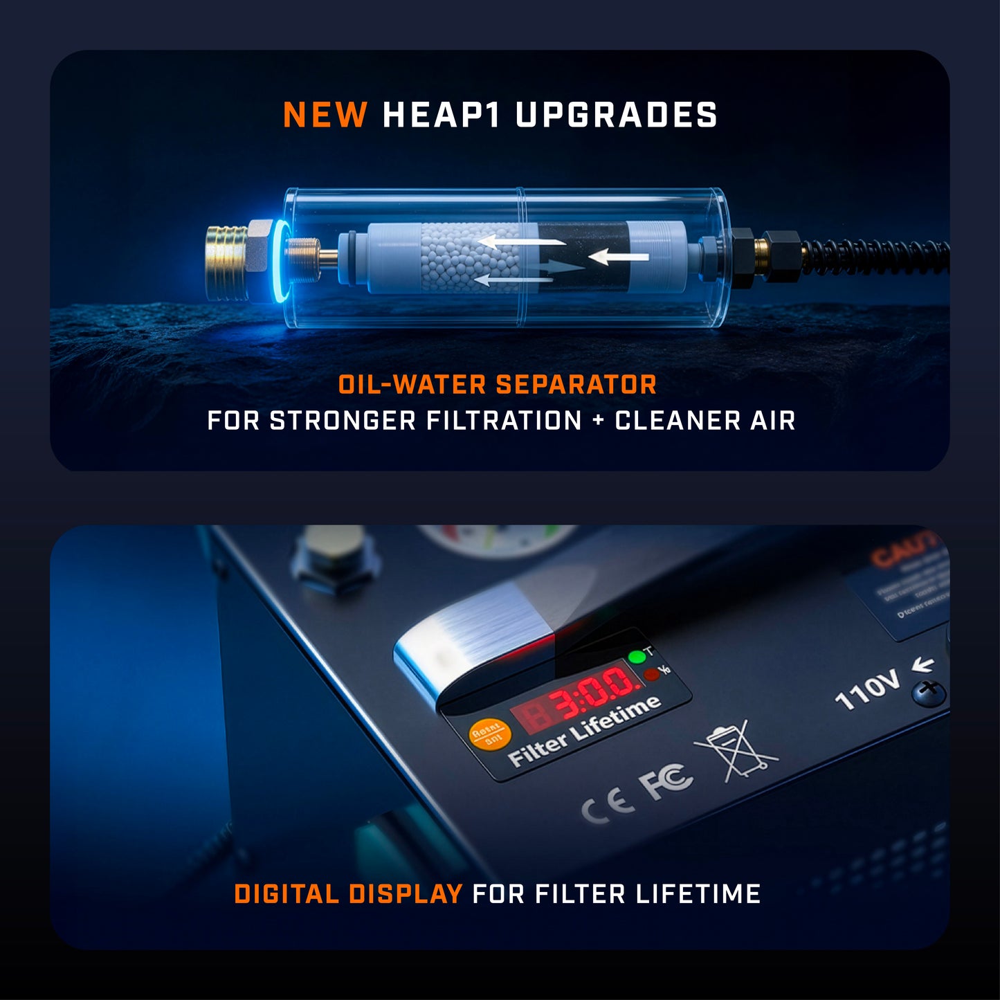 HEAP 1 Electric Air Compressor