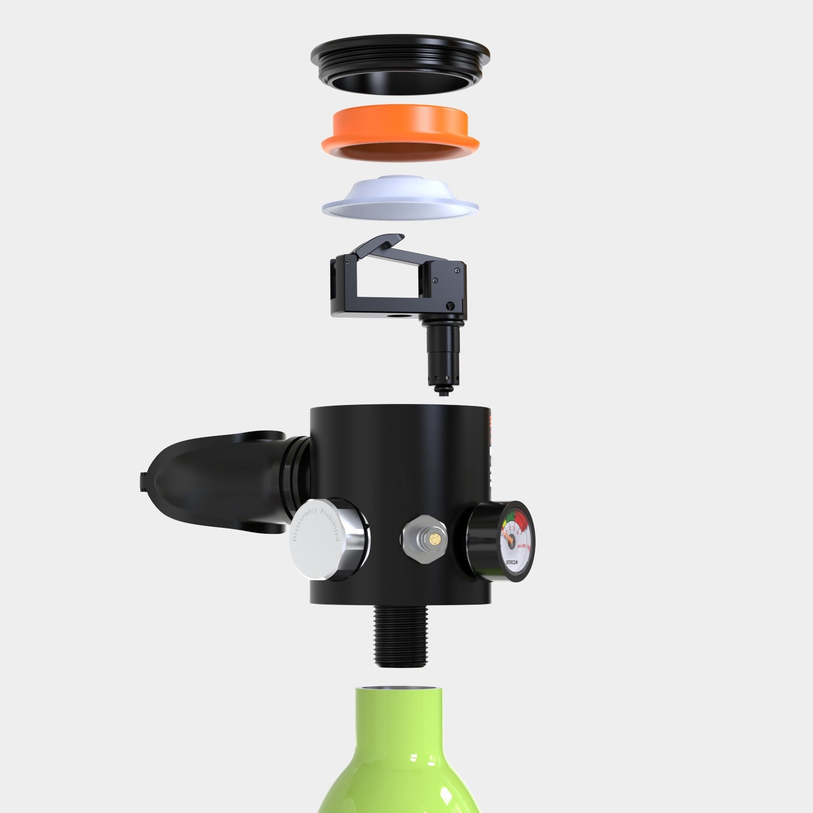 S300Plus 0.5L Mini Scuba Tank – S300Plus PT01
