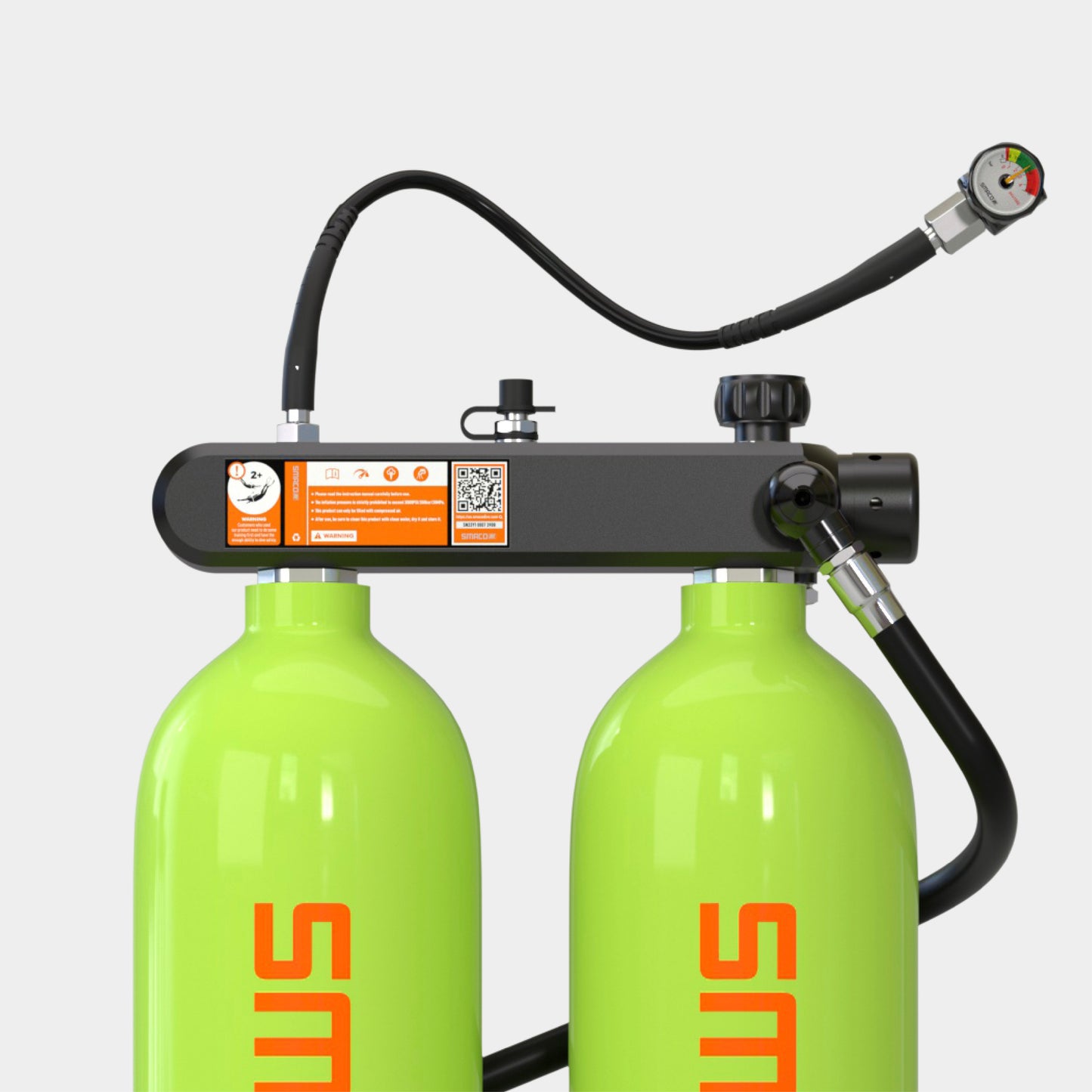 S700Max 2.0L Double Mini Scuba Tanks