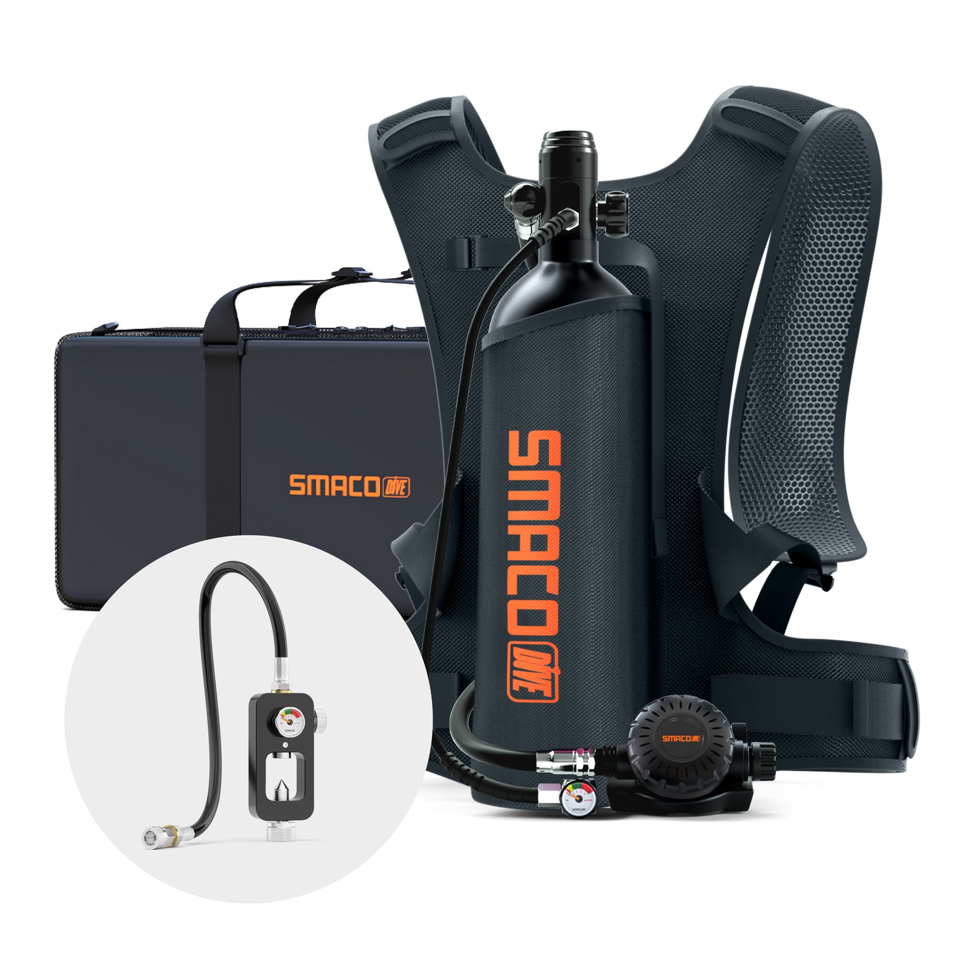 S700Plus 2.0L Mini Scuba Tank – View 12