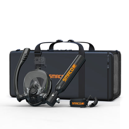 K2 Full Face Snorkel & Dive Mask with S300/S300Pro Mini Scuba Tank