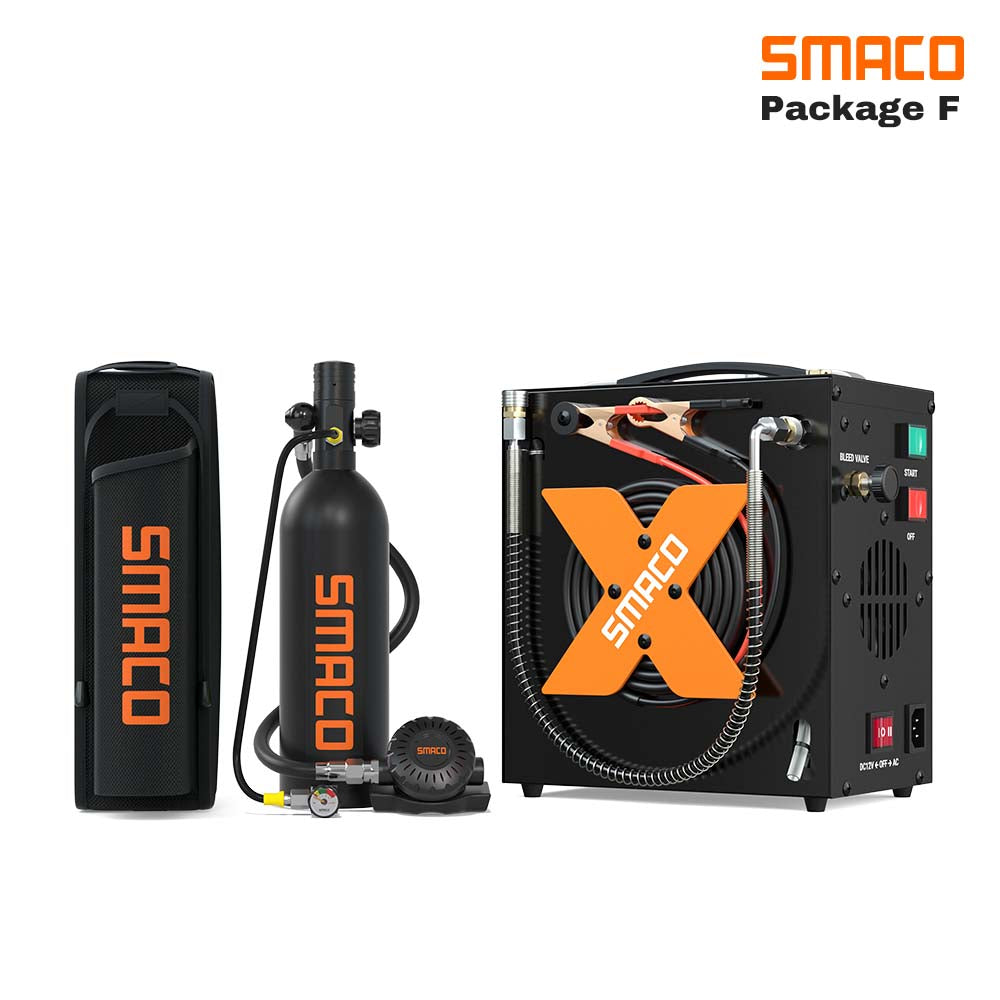 S400Plus 1.0L Mini Scuba Tank