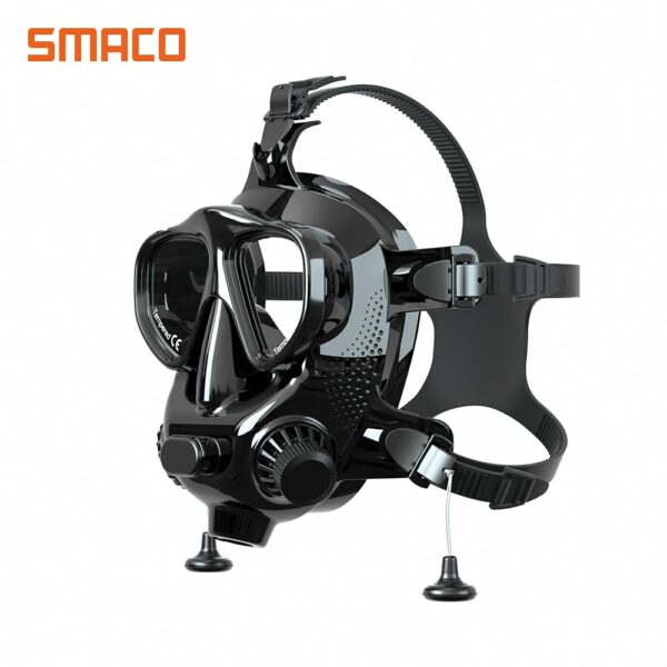 SMACO Full Face Diving Mask with Camera Mount, Full Face Scuba Mask for  Adults Compatible with S400/S400 Plus/S400 Pro/S700 Scuba Diving Tank,  Diving