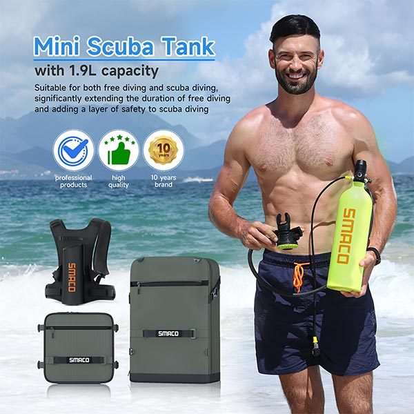 Mini Scuba Tanks – How Safe Are They? – Diving Info